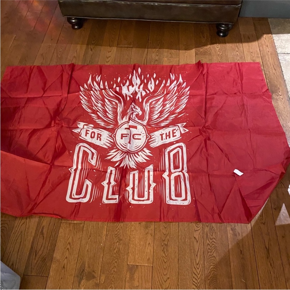TFC Toronto soccer flag Banner with Phoenix Design